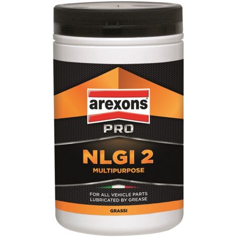 Arexons nlgi 2 pro 850gr grasso ambrato multiuso base litio