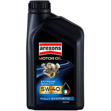 Arexons olio motore arx 5w40 1lt lubrificante sintetico