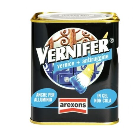 AREXONS - SMALTO VERNIFER VERNICE E ANTIRUGGINE ML 750 NERO SATINATO
