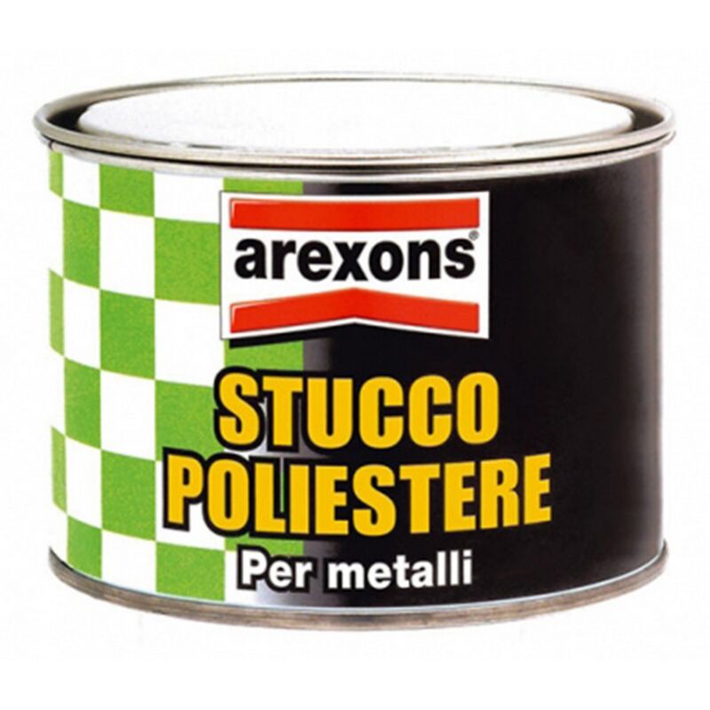 Arexons Stucco Poliestere Per Metalli 800 Gr Resine Poliestere