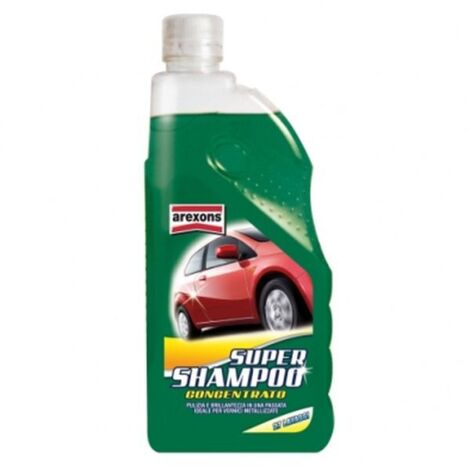 Arexons Super Shampoo 1 lt pulizia auto carrozzeria detergente sgrassante per parti esterne