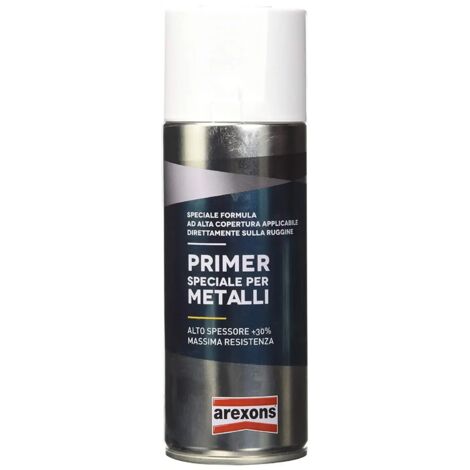Arexons VERNICE SPRAY ML.400 PRIMER SPECIALE PER METALLO Fondo riempitivo Arexons 6 PZ