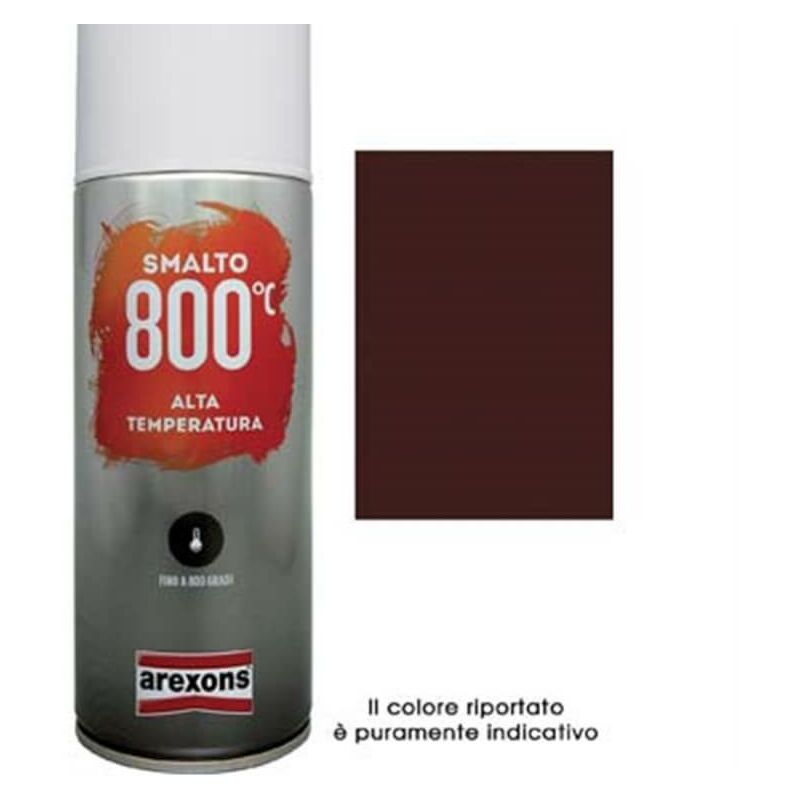 Arexons vernis acrylique haute température marron en spray 400 ml