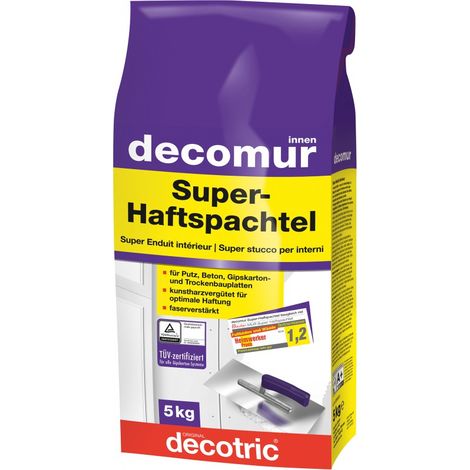 DECOTRIC Argamasa interior Decomur 5KG