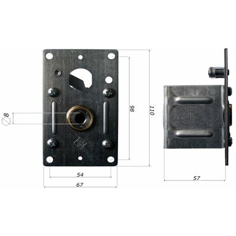 Arganello Argano a Fune Tipo C per Finestra - Fune 2,4 mm - Portata 40 kg