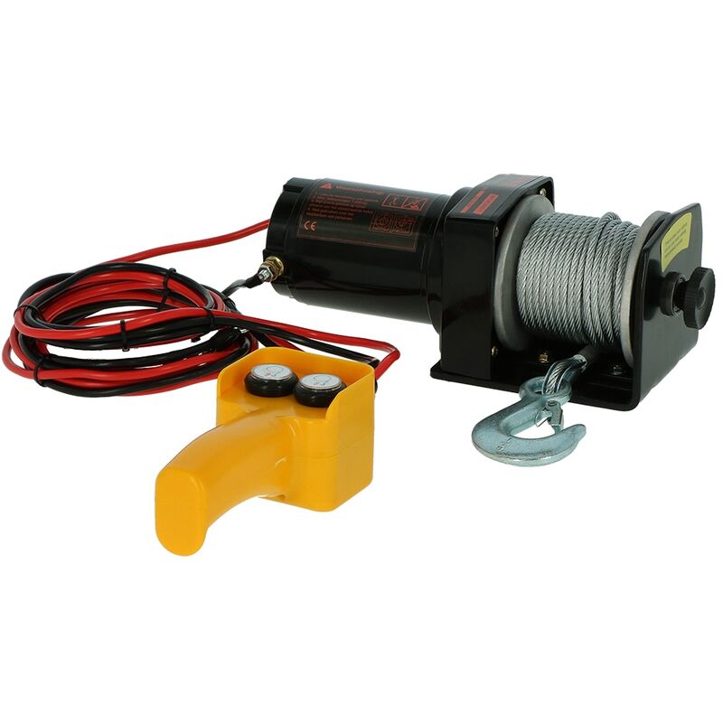 Argano verricello 1000kg auto suv jeep da paraurti...