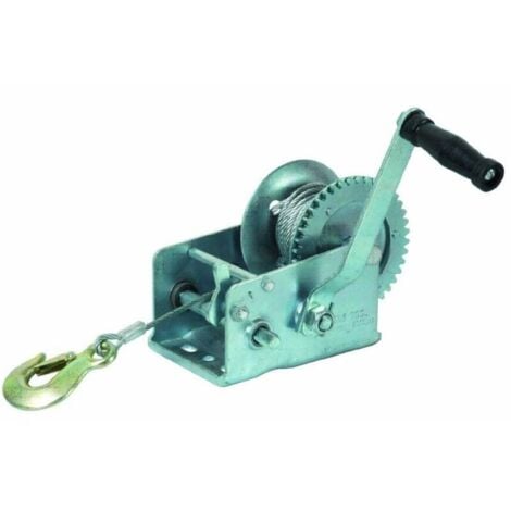 RIBITECH Argano Manuale 10 Mt Cavo in acciaio 520 Kg Ribimex