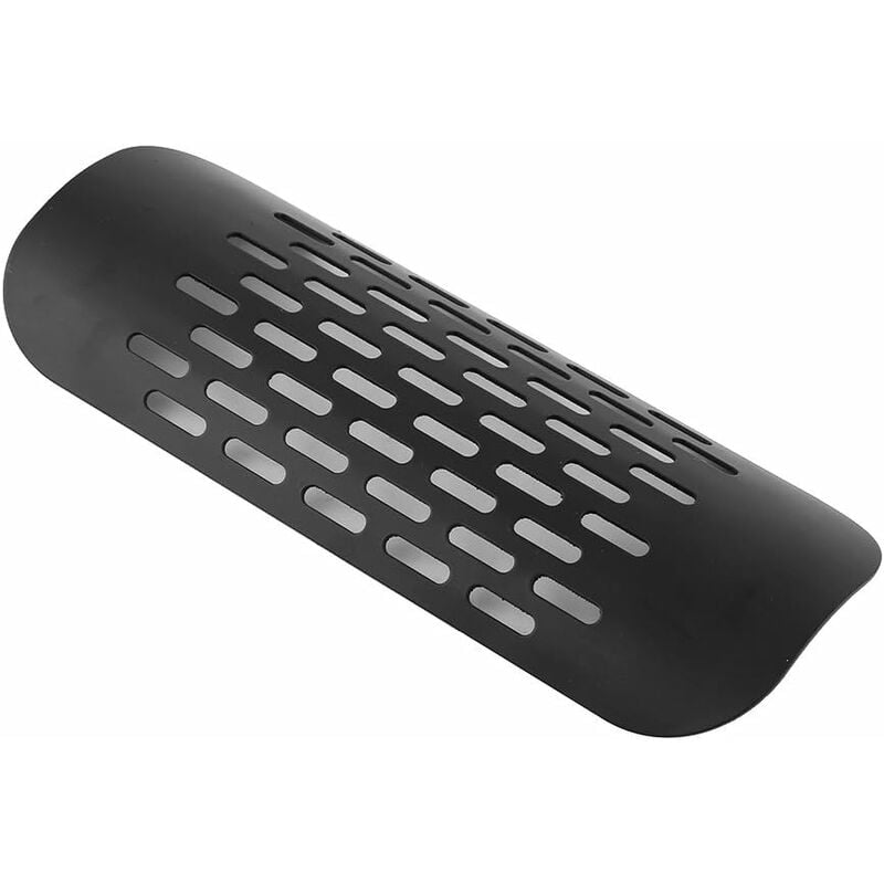 Noir Bouclier thermique de protection d'échappement, couvre-calandre de tuyau de tuyau de silencieux de moto universel pour pare chaleur echappement