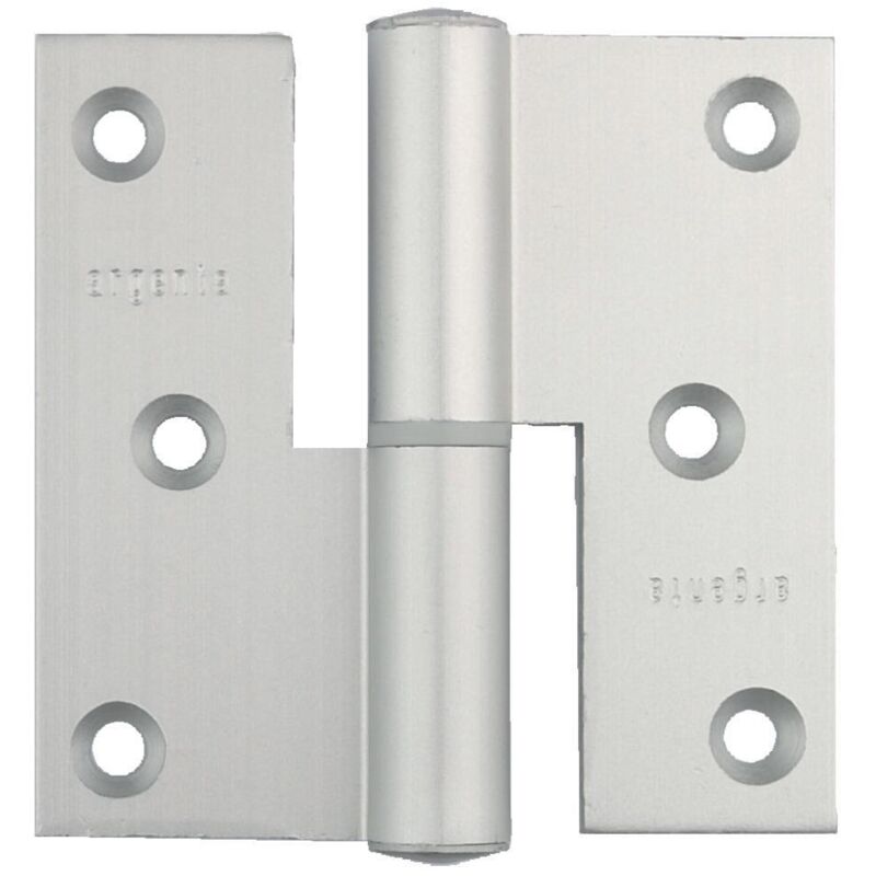 Argenta Aluminium-Staffelei anodisiert 80 x 80 mm silber