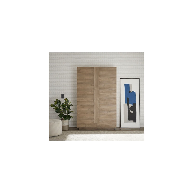 Azura Home Design - Argentier 2 portes jupiter bois mercure 120 cm