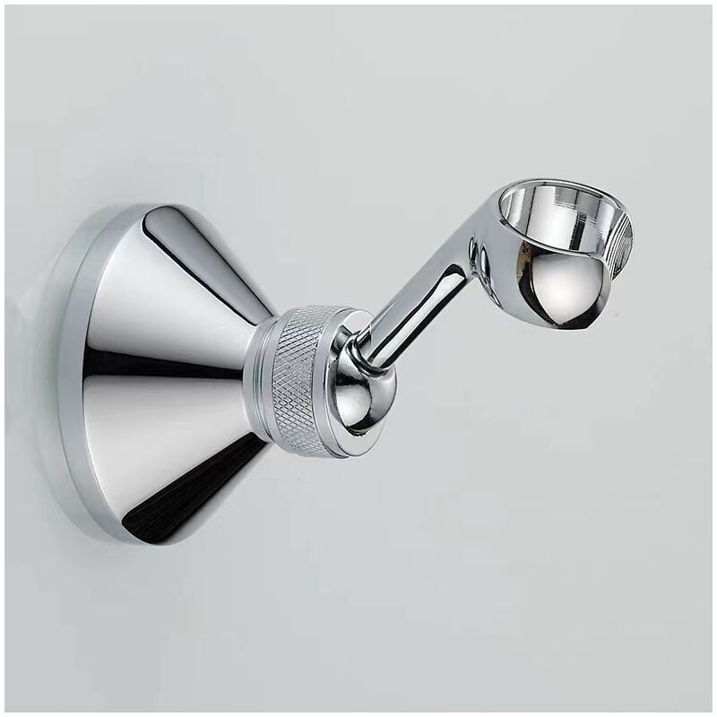 Linghhang - Argent)Support De Douche Mural Support Mural Pour Douchette orientable 360°pour douchette ou pommeau de douche