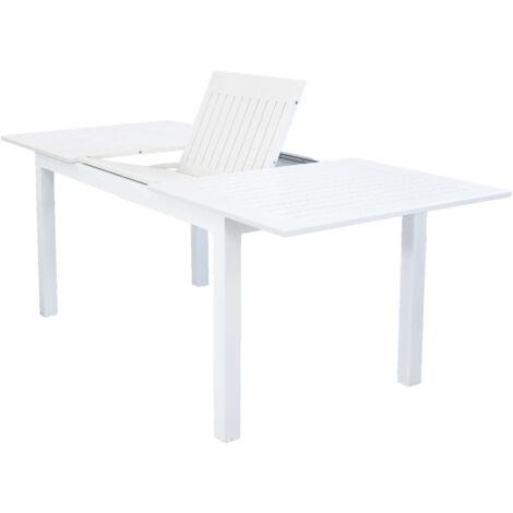 ARGENTUM - tavolo da giardino allungabile in alluminio da 150