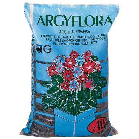 3 pezzi ARGILLA ESPANSA 10 LT PER PIANTE DRENAGGIO GIARDINAGGIO ISOLAMENTO