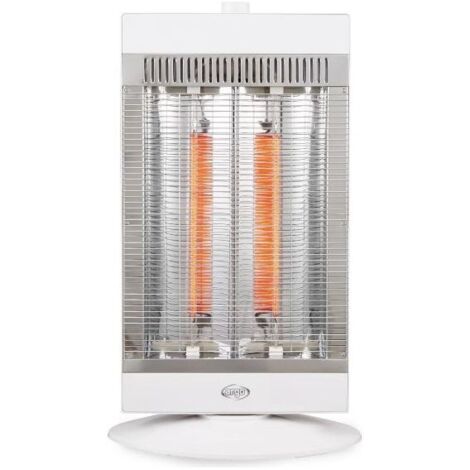 Argoclima Alan Indoor Weiß 1000 W Elektrischer Quarz-Raumheizer