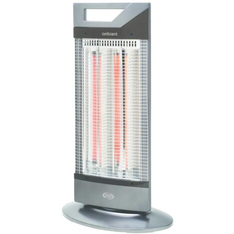 Argoclima Ambient Noir, Gris 1000 W