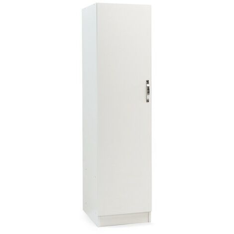 Argonauta – Armoire modulable frêne blanc 1 porte – Dimensions 45x60x180 cm – Étagère interne – Fabriquée en Italie, kit à assembler - 45x60xH