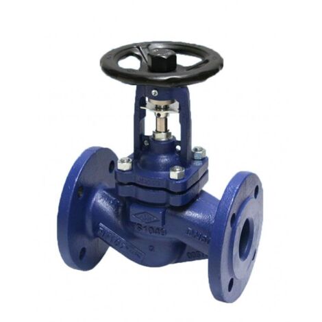 Ari-Armaturen Faltenbalg-Absperrventil PN16 DN125 PN16 Geh.: EN-JS1049, max.350°C, mit HR 220460125011