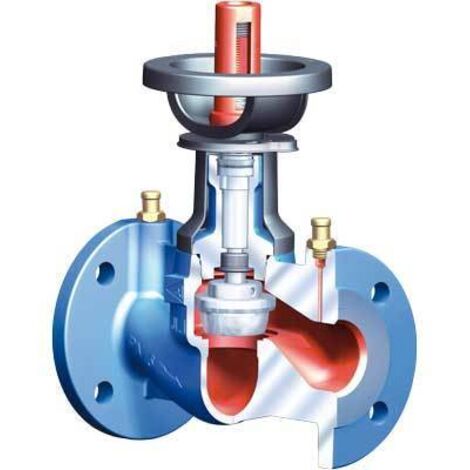 ARI Strangregulierventil V Astra 12020 DN 15, PN 15 EN-JL1040, Regulierkegel mit Weichdichtung