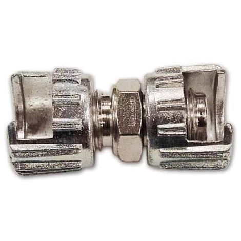 Aria Compressa - Nipplo con Doppio Dado Capettato Walmec Art.14030 filetto 1/4