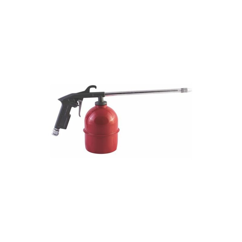 Image of Pistola lavaggio gasolio nafta con serbatoio metallo verniciato lt 1 (39247)