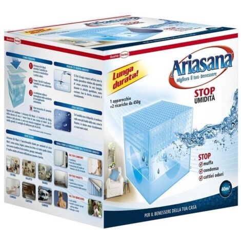 Ariasana Conteneur Avec 2 Recharges contient 2 sachets de 450 g