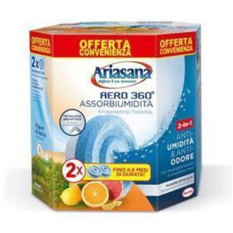 Ariasana Ricarica In Sali Assorbiumidità Fragranza Agrumi Formato - Foto 3