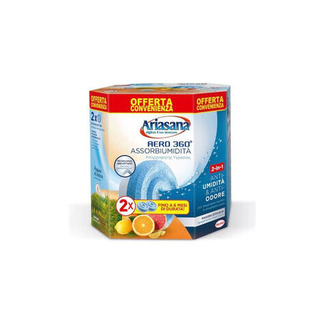 ARIASANA RICARICA AERO 360 TAB AGRUMI 2X450 G- 12,0 pz