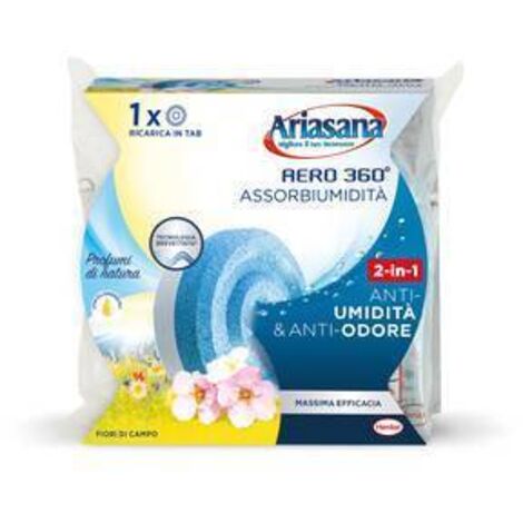 ARIASANA RICARICA AERO 360 TAB FIORI 450 G - 12 pezzi