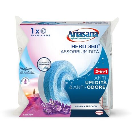 ARIASANA RICARICA AERO 360 TAB LAVANDA 450 G