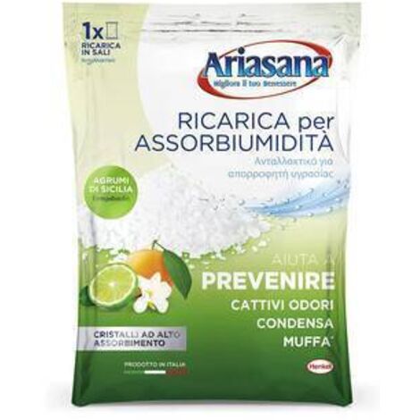 ARIASANA RICARICA IN SALI AGRUMI 1 BUSTA 450 G - 24 pezzi