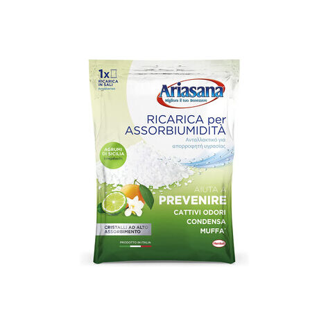 ARIASANA RICARICA IN SALI AGRUMI 1 BUSTA 450 G- 24,0 pz
