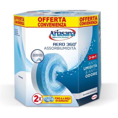 ARIASANA RICARICHE AERO ASSORBIUMIDITÀ 2 X 450 GR INODORE