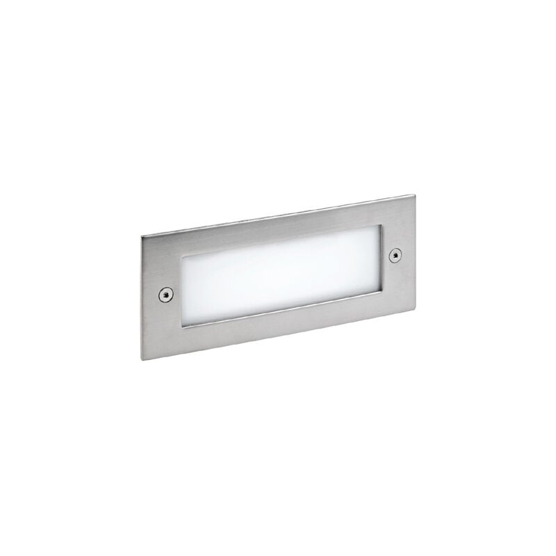 Applique murale encastrée Aric dino - a led - 1.5w - 5000k - inox Aric 0514