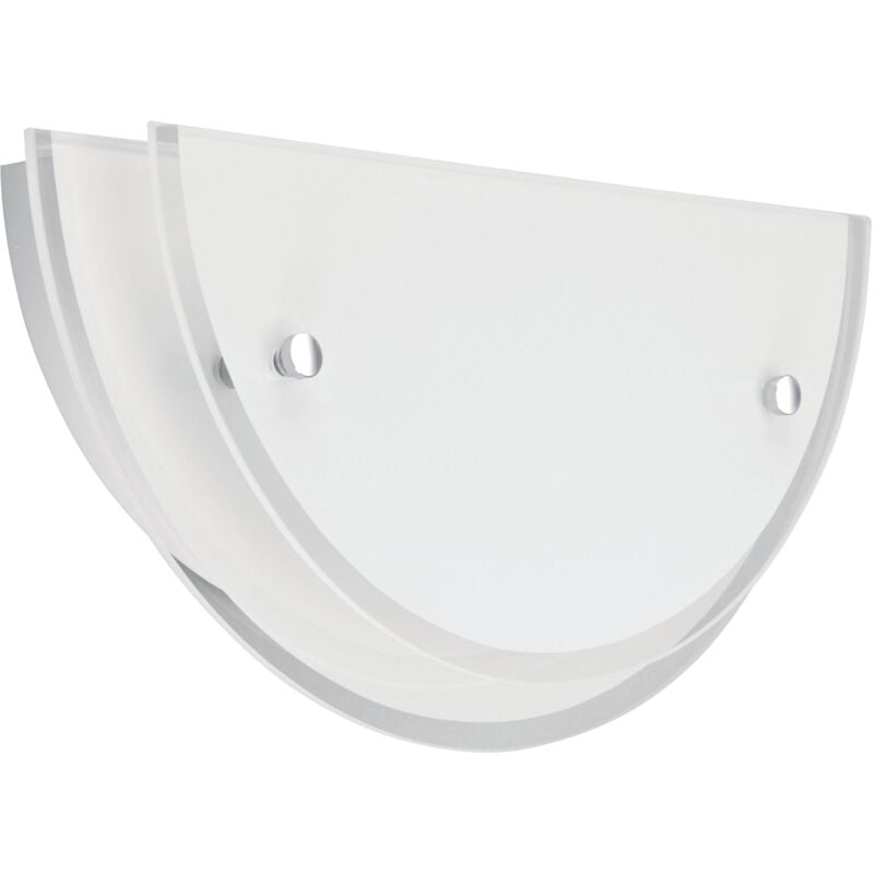 Hill Applique Mur E27 60W max. demi-lune verre opale Lpe non incl. Aric 3978