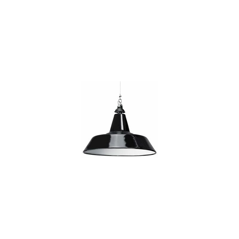 luminaire suspendu - aric nostalgie - e27 - sans lampe - noir - aric 4184