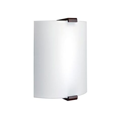 Aric – Applique murale E27 60W en verre opale – Pour salon et entrée – Douille E27 – 60W max – 3973