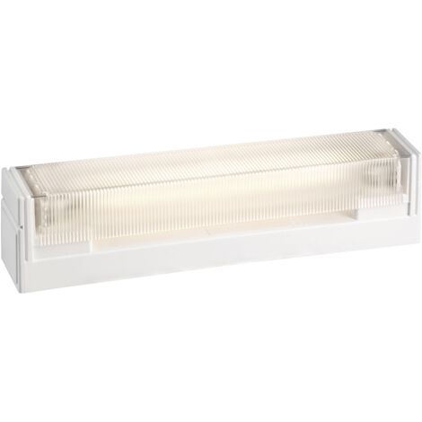 Aric – Applique murale LED S19 – Couleur de lumière blanche – IP24 – Pour espaces humides – 250