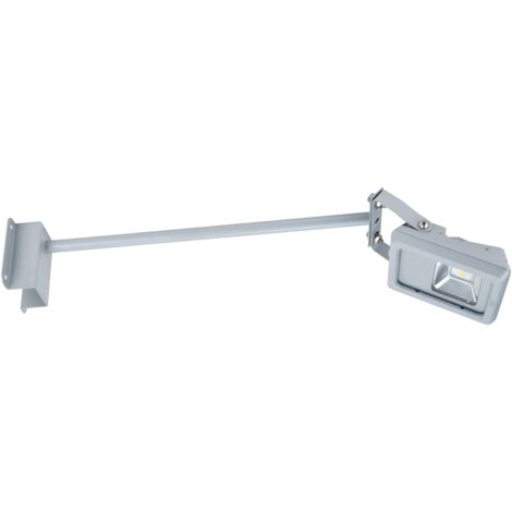 Aric – Fixation pour projecteur Twister 3 – Tige de 400 mm en acier gris – Montage stable et sécurisé – 50487