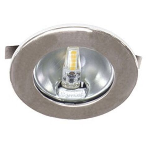 Aric – Kit de meuble LED encastrés chromés avec 3 spots G4 1,8W 3000K 150lm – Driver inclus – 50777