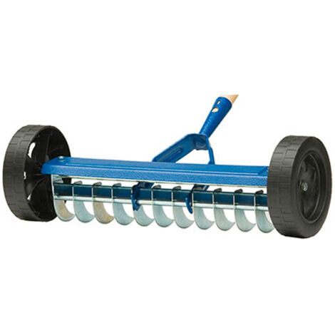 Aeratore Manuale Per Prato 45 Cm 30 Punte In Acciaio Verde Scarificatore Attrezzo Da Giardinaggio 140x45x21 Cm | Leroy Merlin - Foto 10