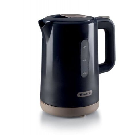 Ariete 00C284600AR0 Hervidor de agua 1,7L Breakfast Gris oscuro Capacidad del depósito de agua 1,7 L Potencia 2200 W Material del cuerpo Plástico Indicador de nivel de agua Inalámbrico Gris
