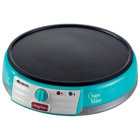Ariete 0202 crepera 1 crep(s) 1000 W Azul, Plata, Blanco