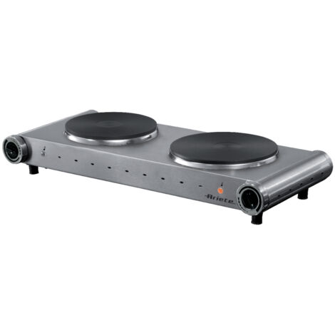 Ariete 0994 Schwarz, Grau Arbeitsplatte 22.5 cm Versiegelte Platte 2 Zone(n)
