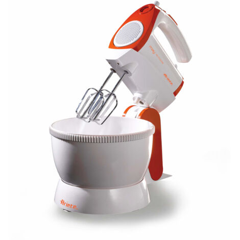 Ariete 1565/1 Sbattitore con Base Rosso Bianco 300 W