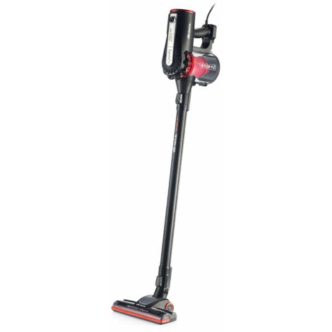 Ariete 2759 Handy Force RBT - Scopa Elettrica con Filo - Aspirapolvere e Aspirabriciole - Tecnologia Ciclonica Senza Sacco - 2 Spazzole - 600 Watt