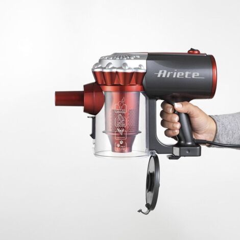Aspirateur à main 2761 sans sac – Filtre HEPA – 600W – 0.5L – 80 dB pour nettoyage efficace – Maniabilité accrue – Ariete