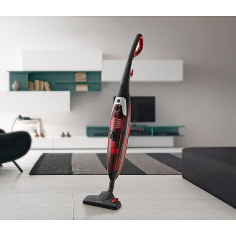 Ariete 2772 Evolution Scopa elettrica senza sacco 600W motore ciclonico rosso e nero