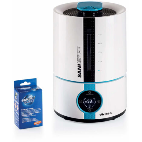 ARIETE 2836 SANI-JET AIR ULTRASCHALL DESINFEKTIONSZERSTÄUBER, 30 WATT, TANKINHALT 5 LITER, 3 INTENSITÄTSSTUFEN, C