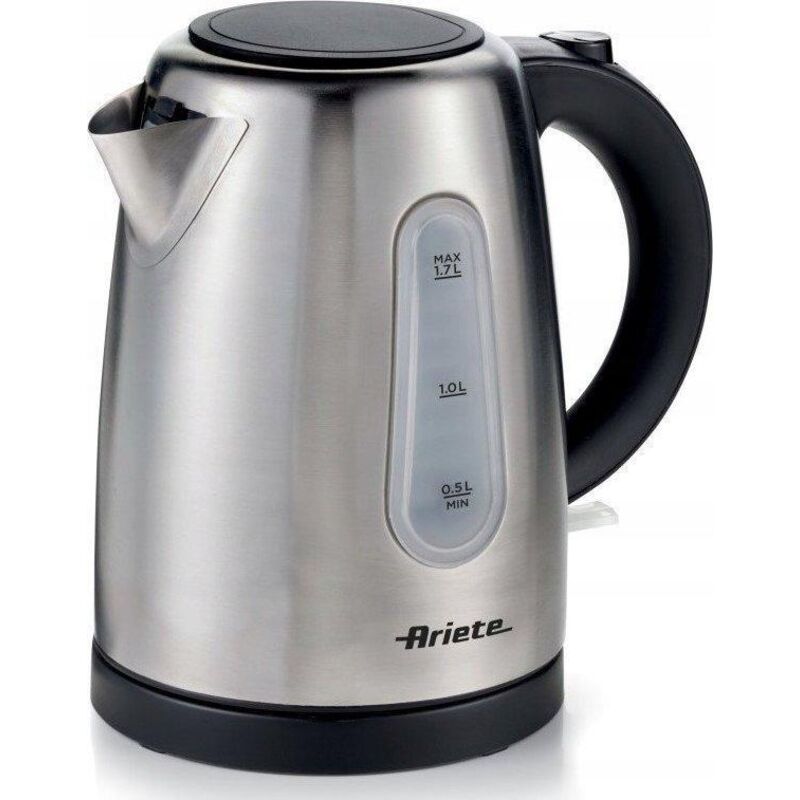 Ariete Grau 2847 Elektrischer Wasserkocher Metall 1,7L 2000W