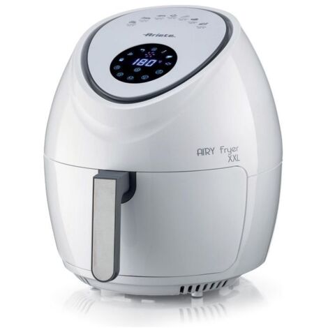 Ariete 4618/03 Heißluftfritteuse, Einzeln, 5,5 l, unabhängig, 1800 W, Edelstahl, weiß